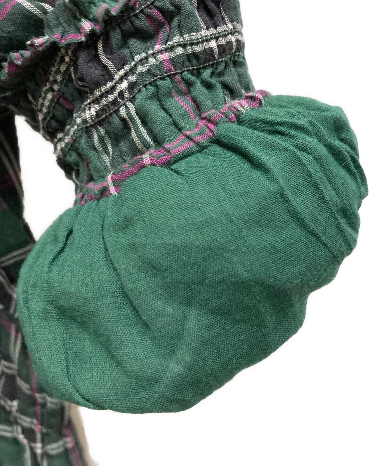 中古・古着通販】ne quittez pas (ヌキテパ) Cotton Voile Check