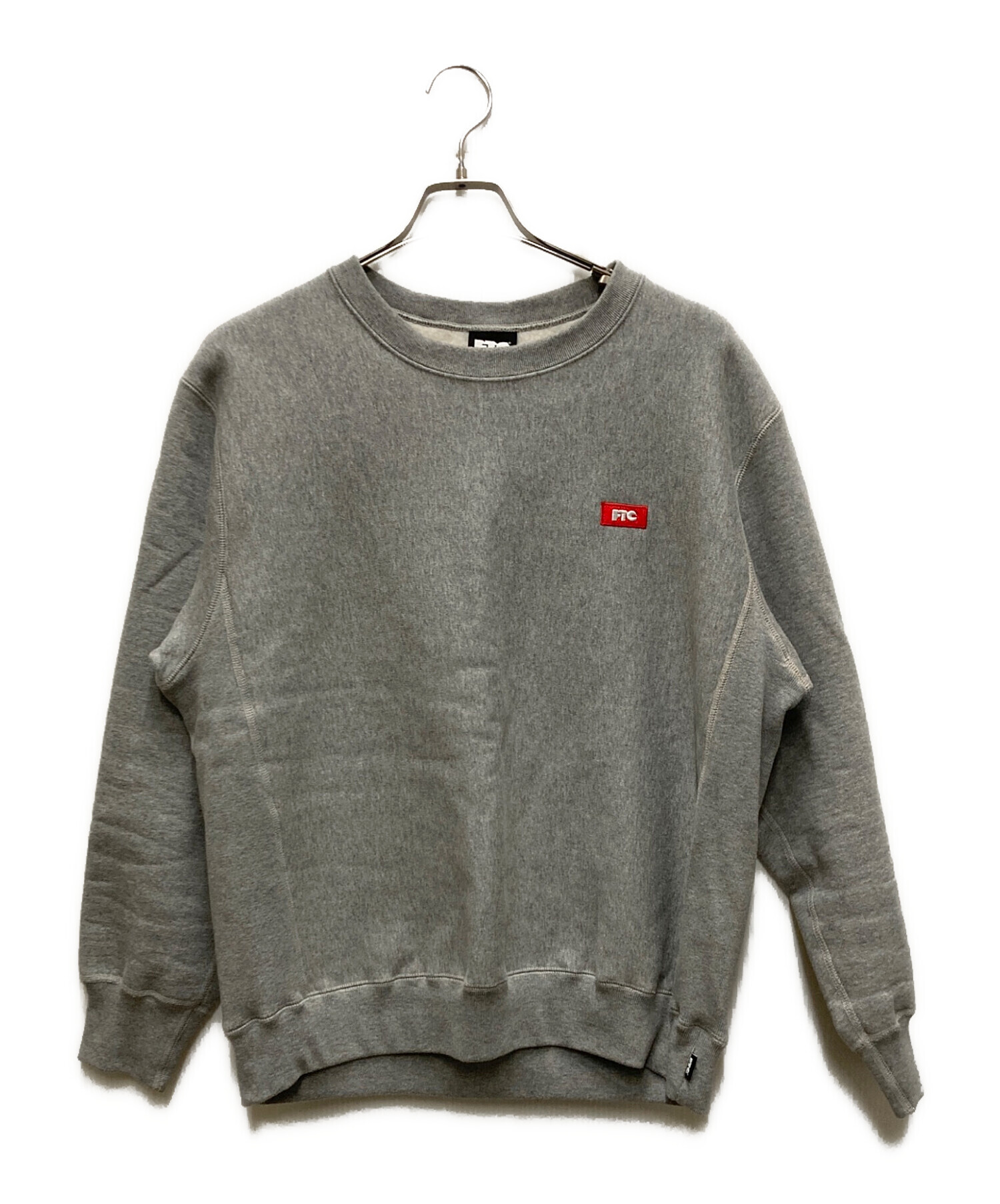 中古・古着通販】FTC (エフティーシー) SMALL BOX LOGO CREW NECK 