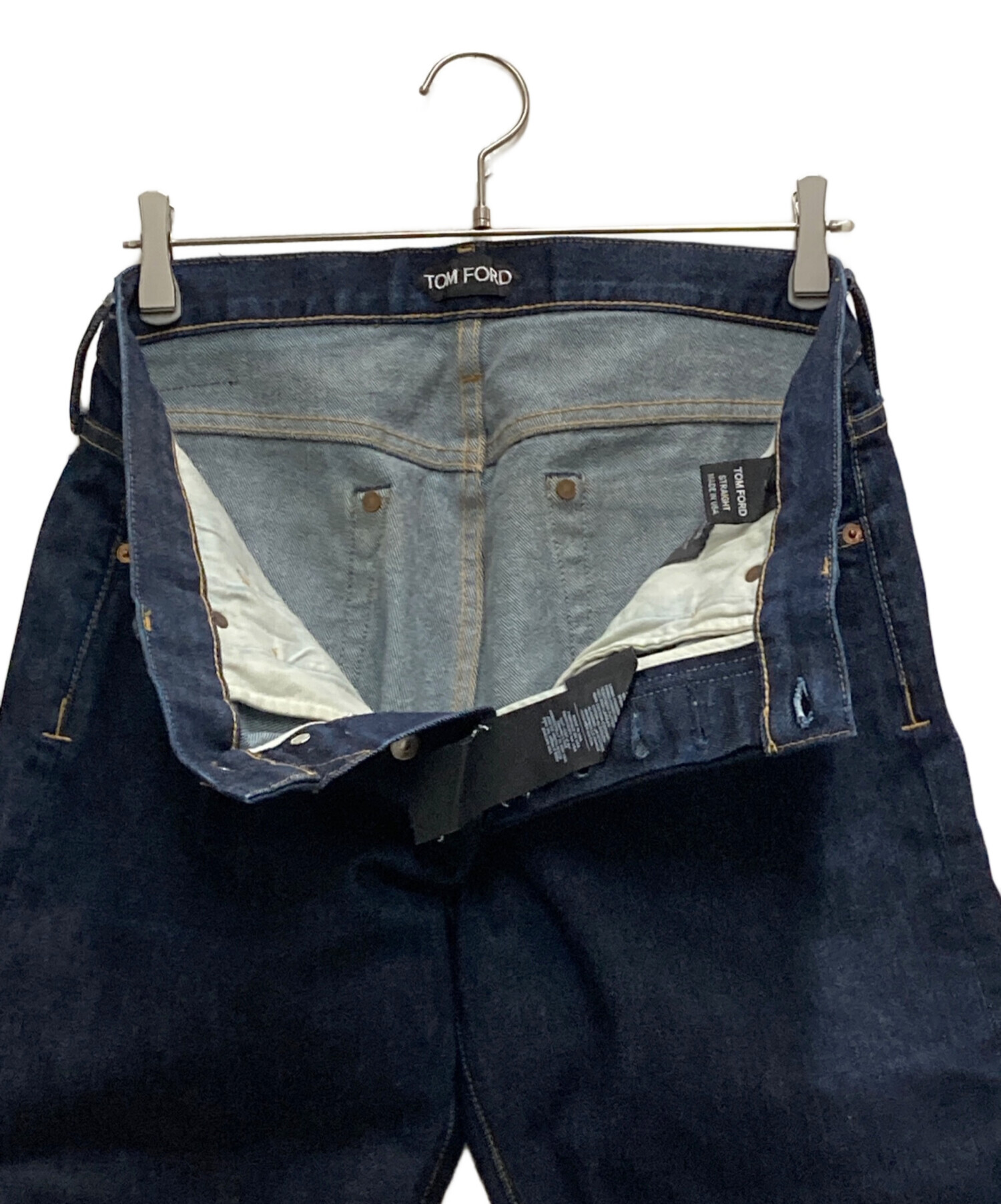 中古・古着通販】TOM FORD (トムフォード) ストレートデニムパンツ