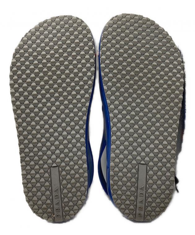 中古・古着通販】PRADA (プラダ) 17SS クロスストラップラバーサンダル