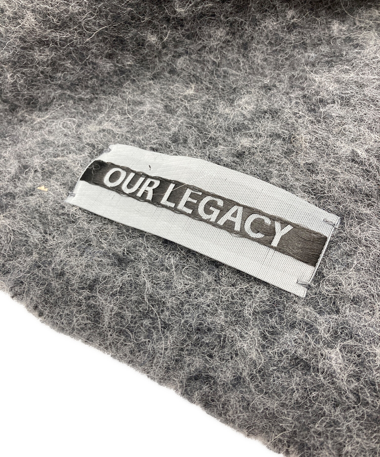 中古・古着通販】OUR LEGACY (アワーレガシー) Estateマフラー グレー