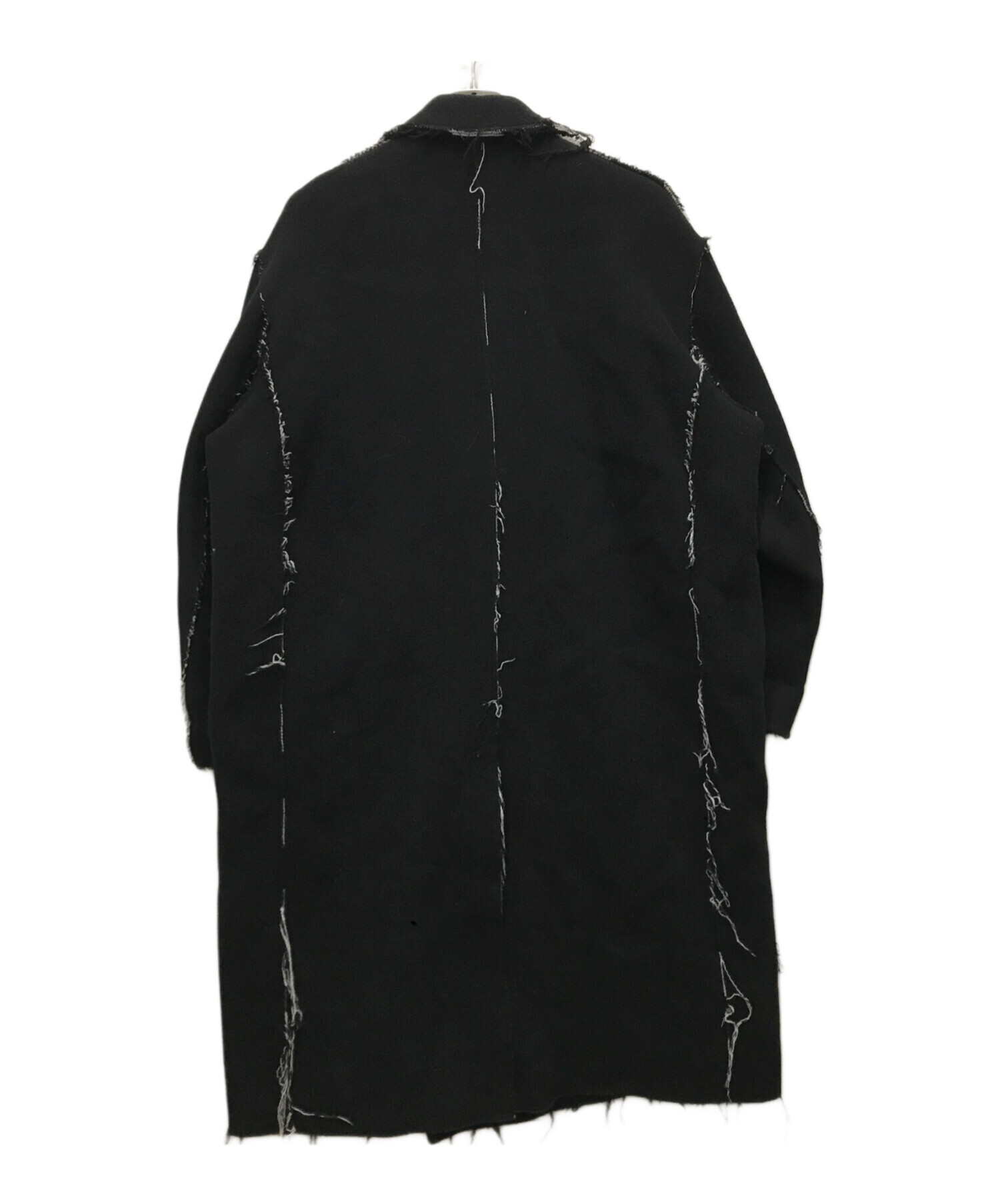 BALENCIAGA バレンシアガ 11AW襟切り替えボンディングコート44 中古・古着通販】BALENCIAGA (バレンシアガ) 22AW Raw Edge Coat