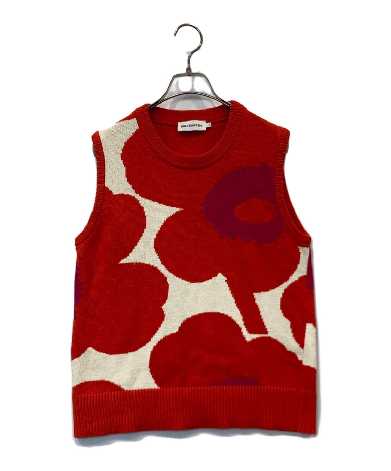 marimekko ニットベスト 中古・古着通販】marimekko (マリメッコ) ニットベスト 094090/524275