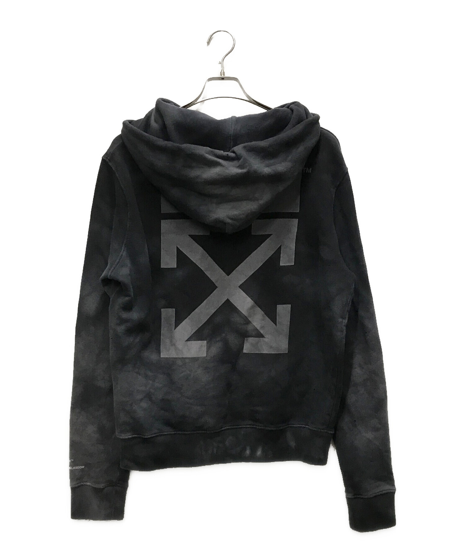 中古・古着通販】OFFWHITE (オフホワイト) フェード加工フーディー