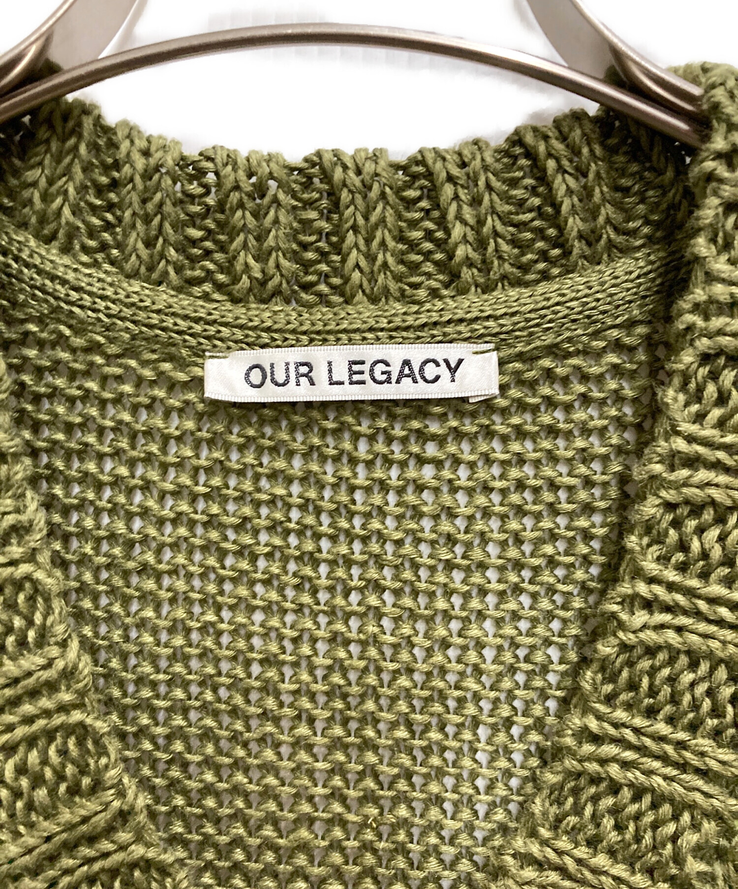 中古・古着通販】OUR LEGACY (アワーレガシー) リネンニットベスト