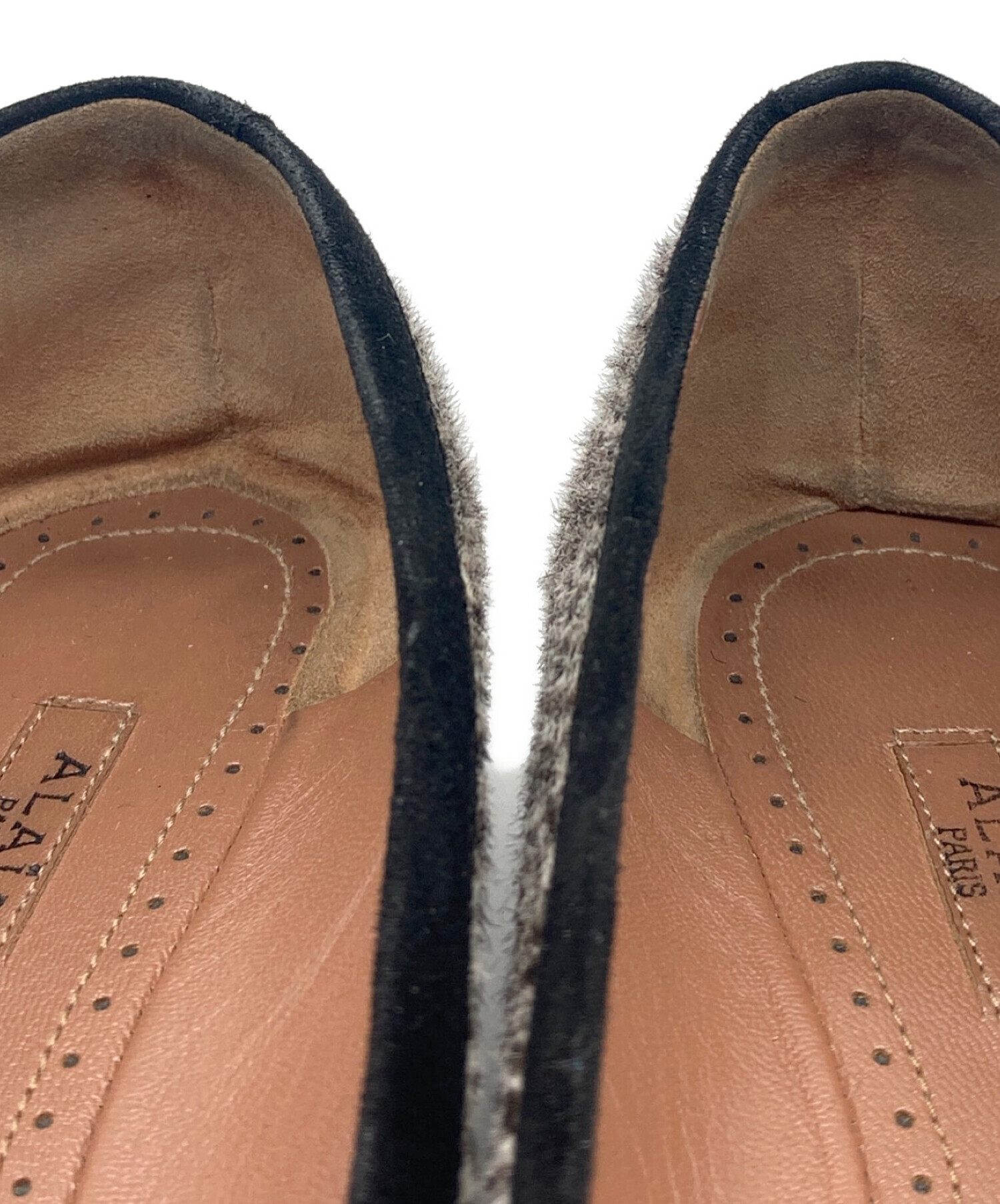 中古・古着通販】ALAIA (アライア) バレエシューズ ブラウン サイズ:36