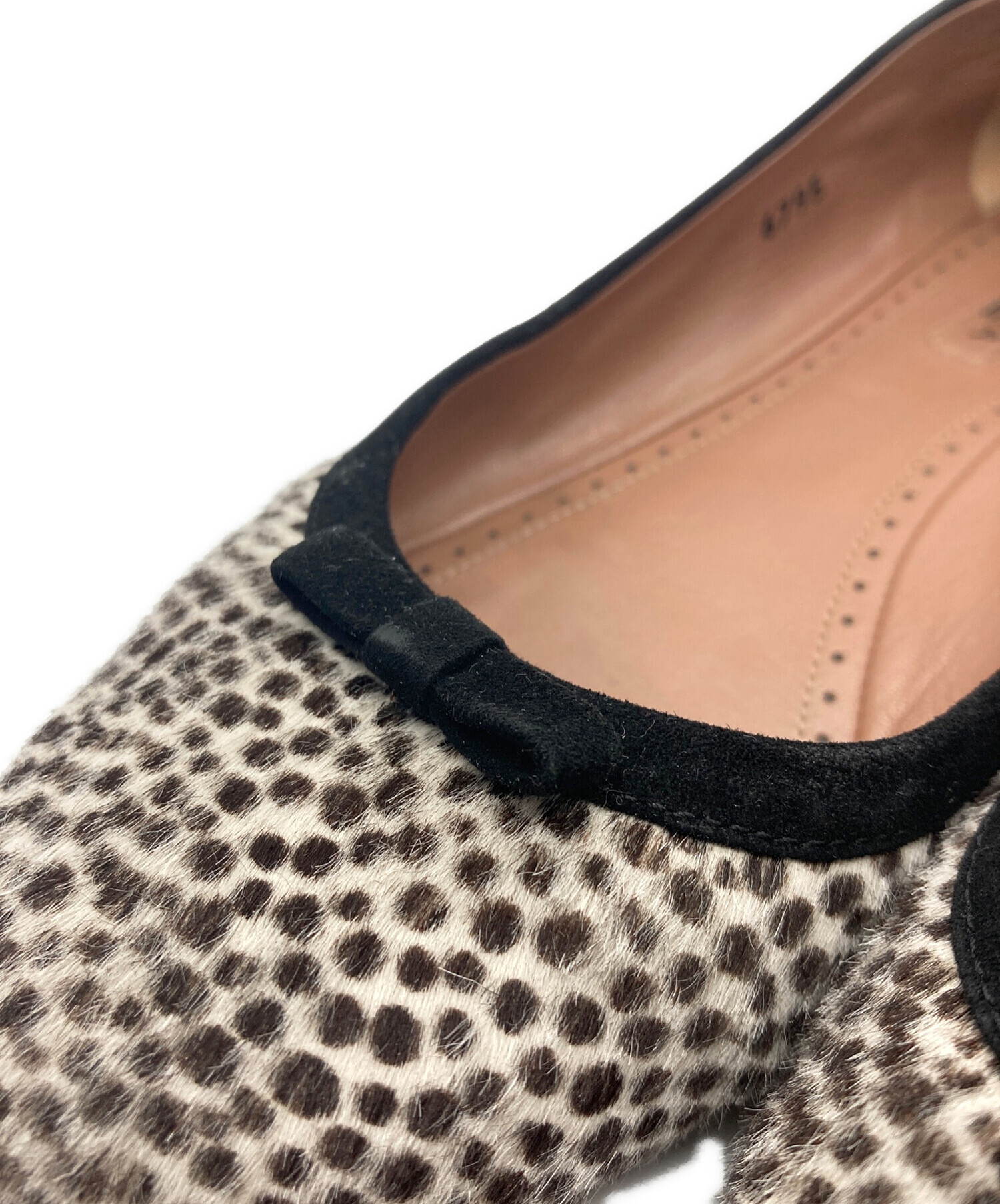 中古・古着通販】ALAIA (アライア) バレエシューズ ブラウン サイズ:36