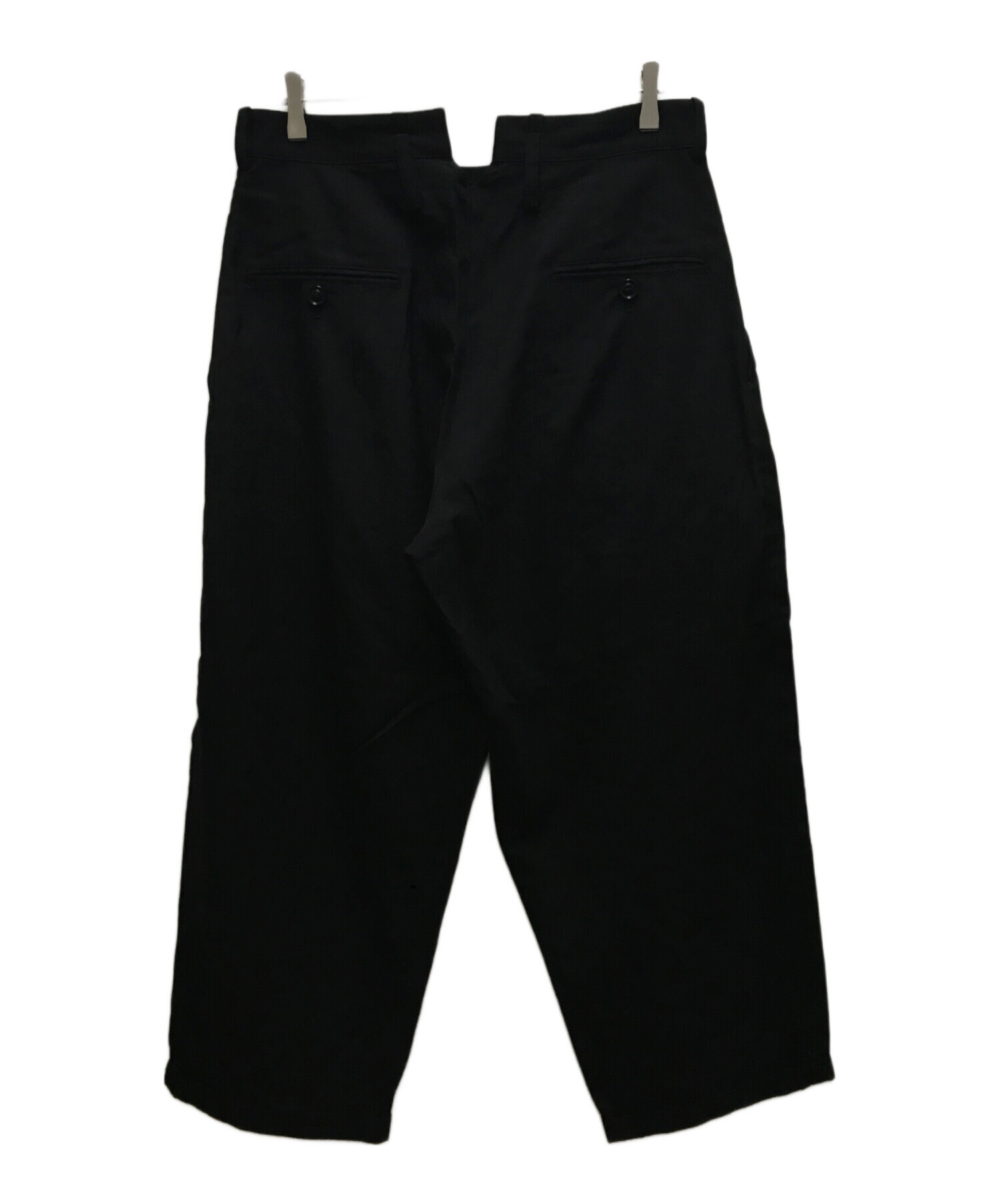 中古・古着通販】Y's BANG ON (ワイズ バングオン) ウールギャバワイド