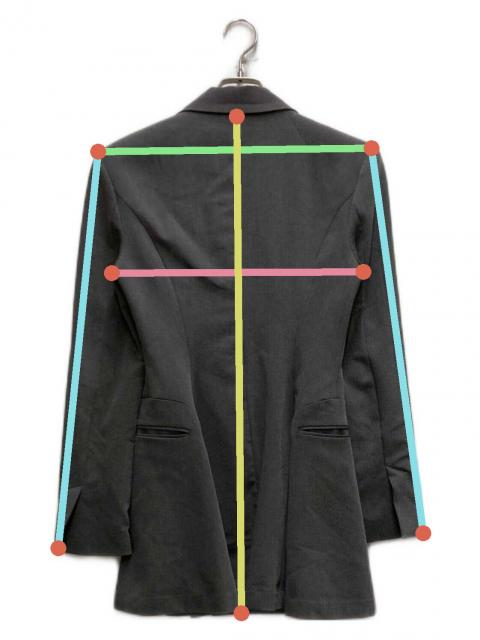 中古・古着通販】MELT THE LADY (メルトザレディ) thick belt jacket