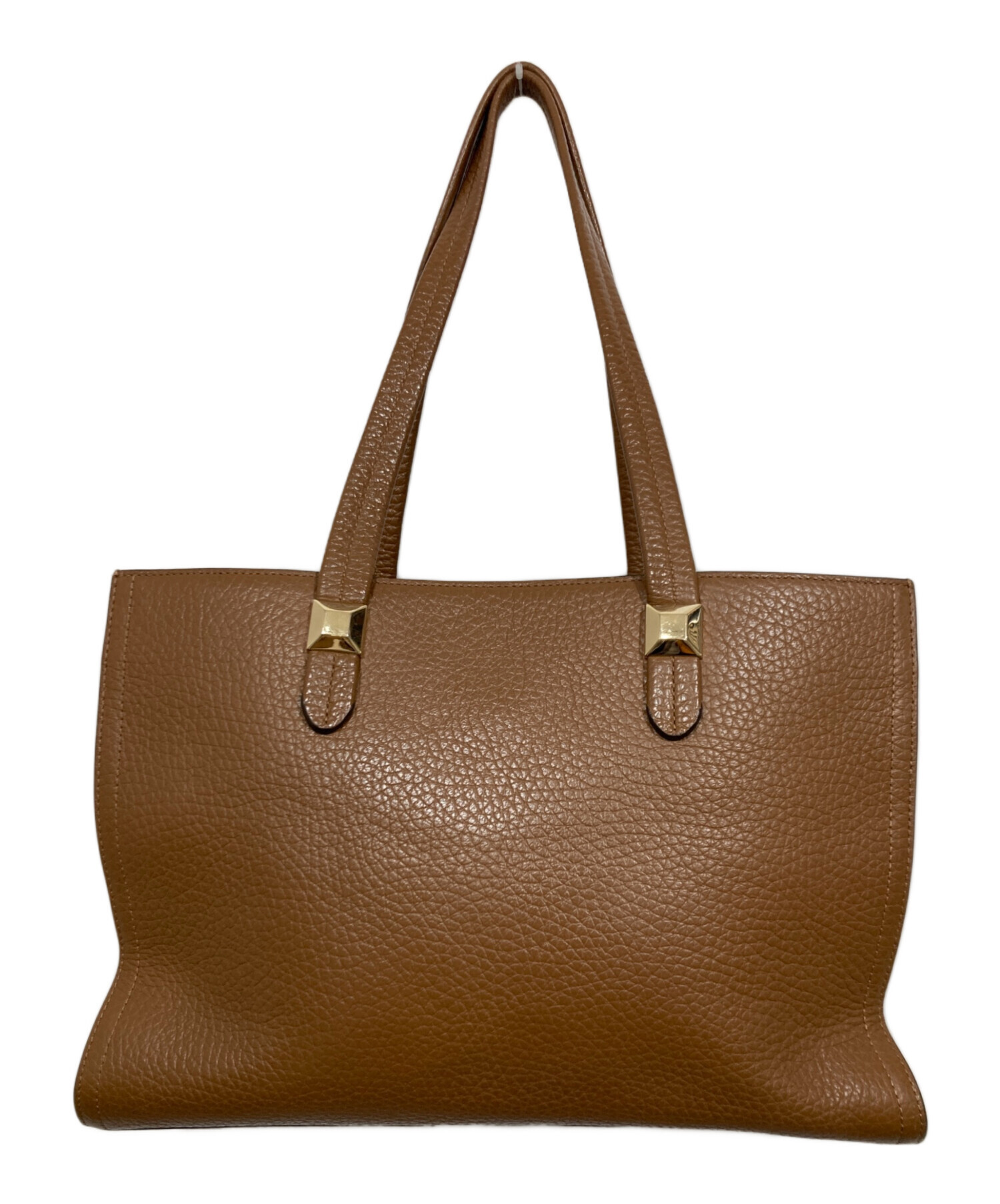 中古・古着通販】FURLA (フルラ) レザートートバッグ ブラウン 