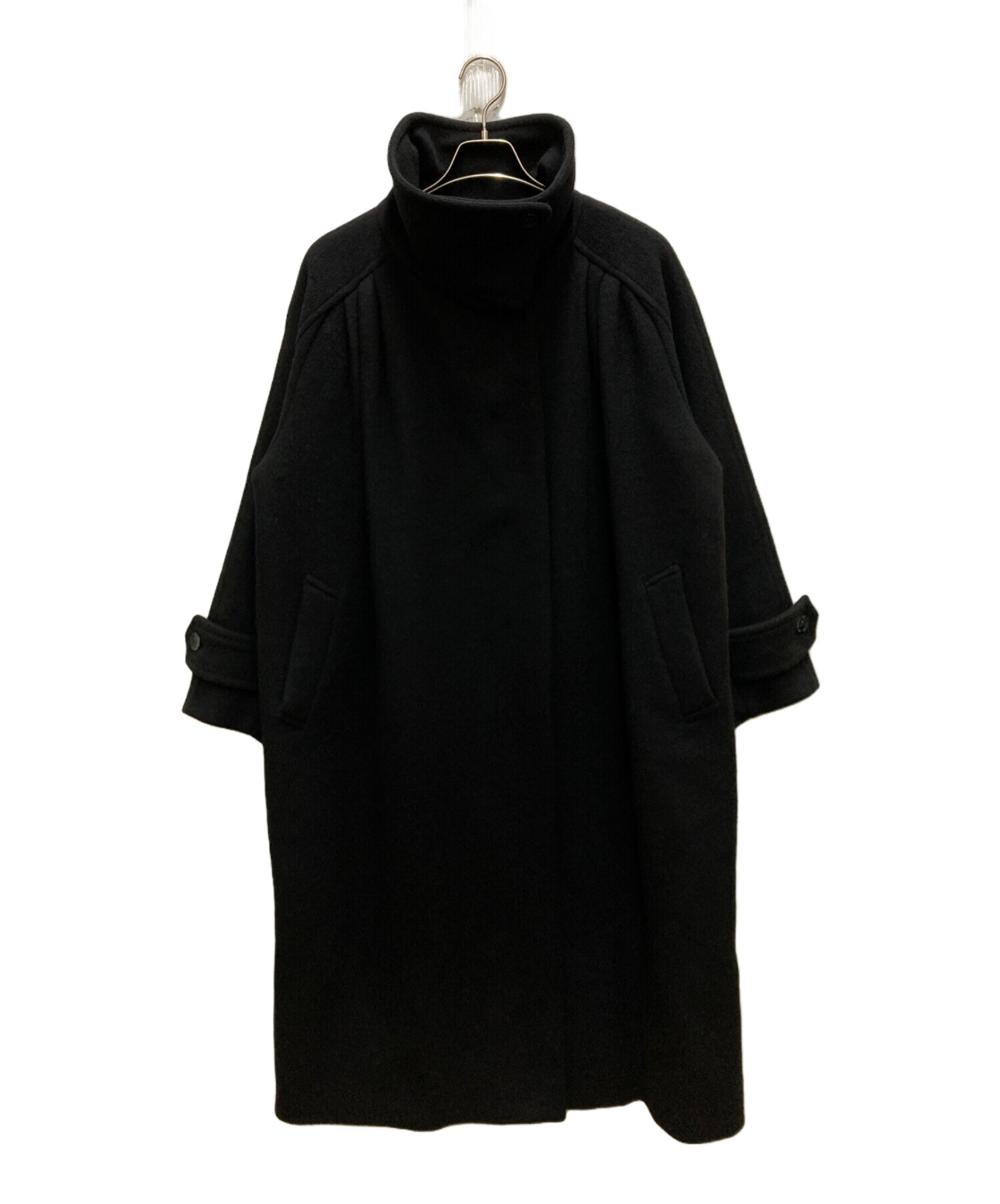 中古・古着通販】FRAY ID (フレイ アイディー) タックバルマカンコート 