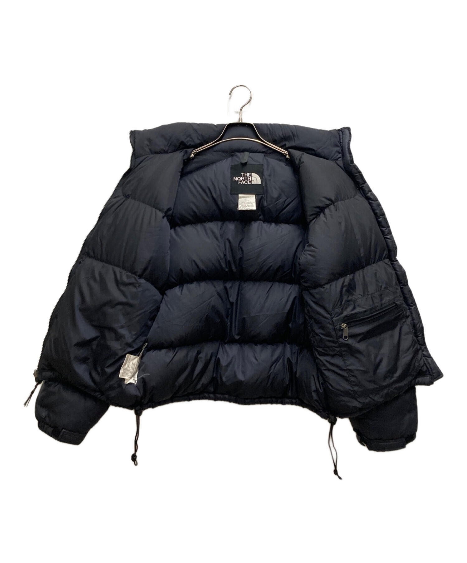 ノースフェイス ヌプシ 90s M ダウンジャケット 黒 ブラック 中古・古着通販】THE NORTH FACE (ザ ノース フェイス) 90sヌプシ