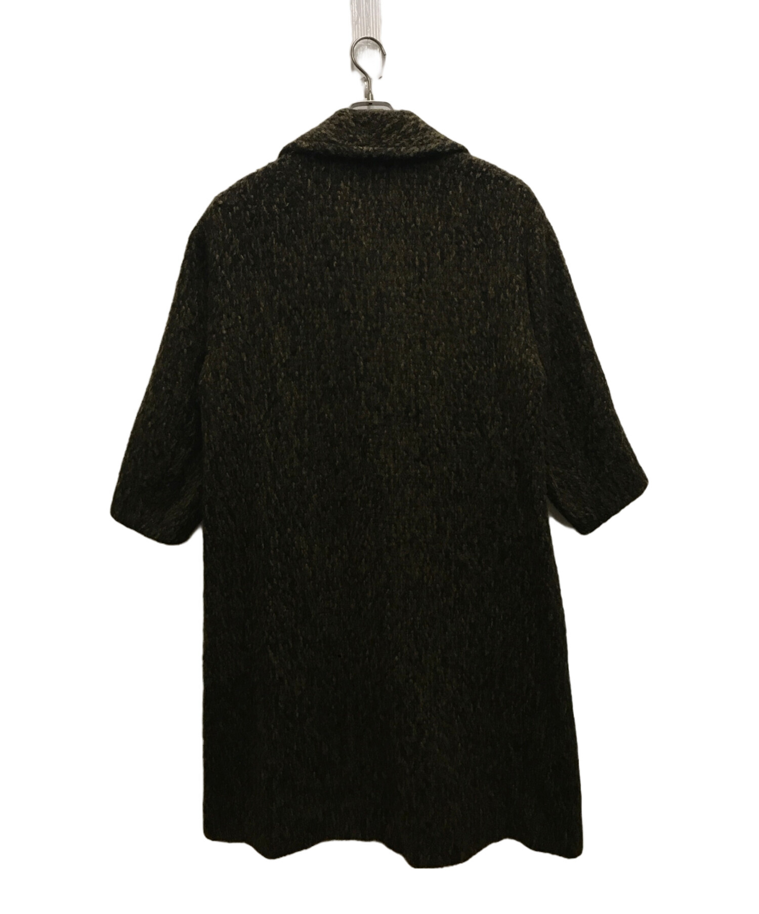 限定価格セール！】 CLANE クラネ シャギーウールコート 黒 ブラック