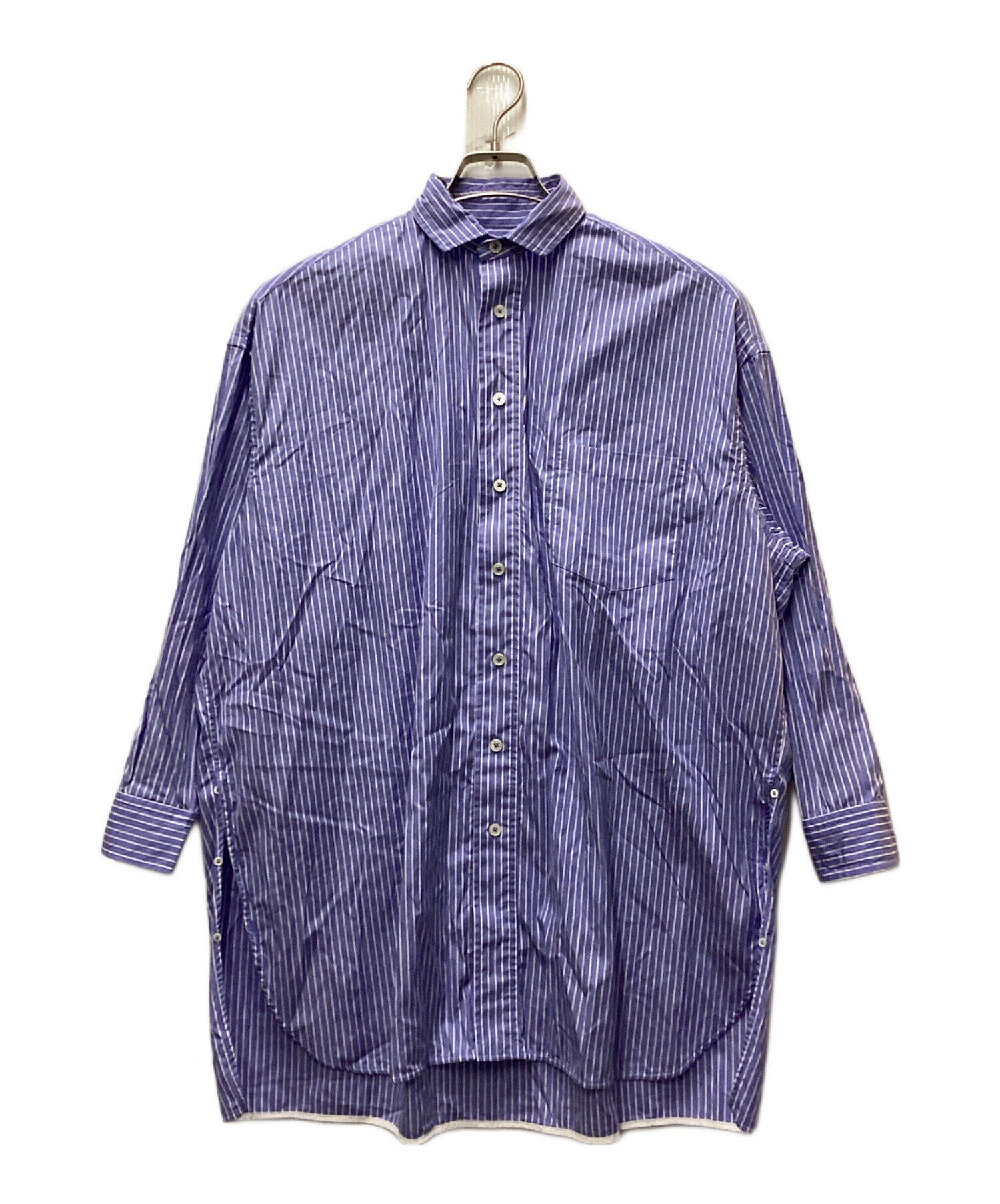 古着シャツチュニック 中古・古着通販】ticca (ティッカ) スクエアスリットチュニックシャツ