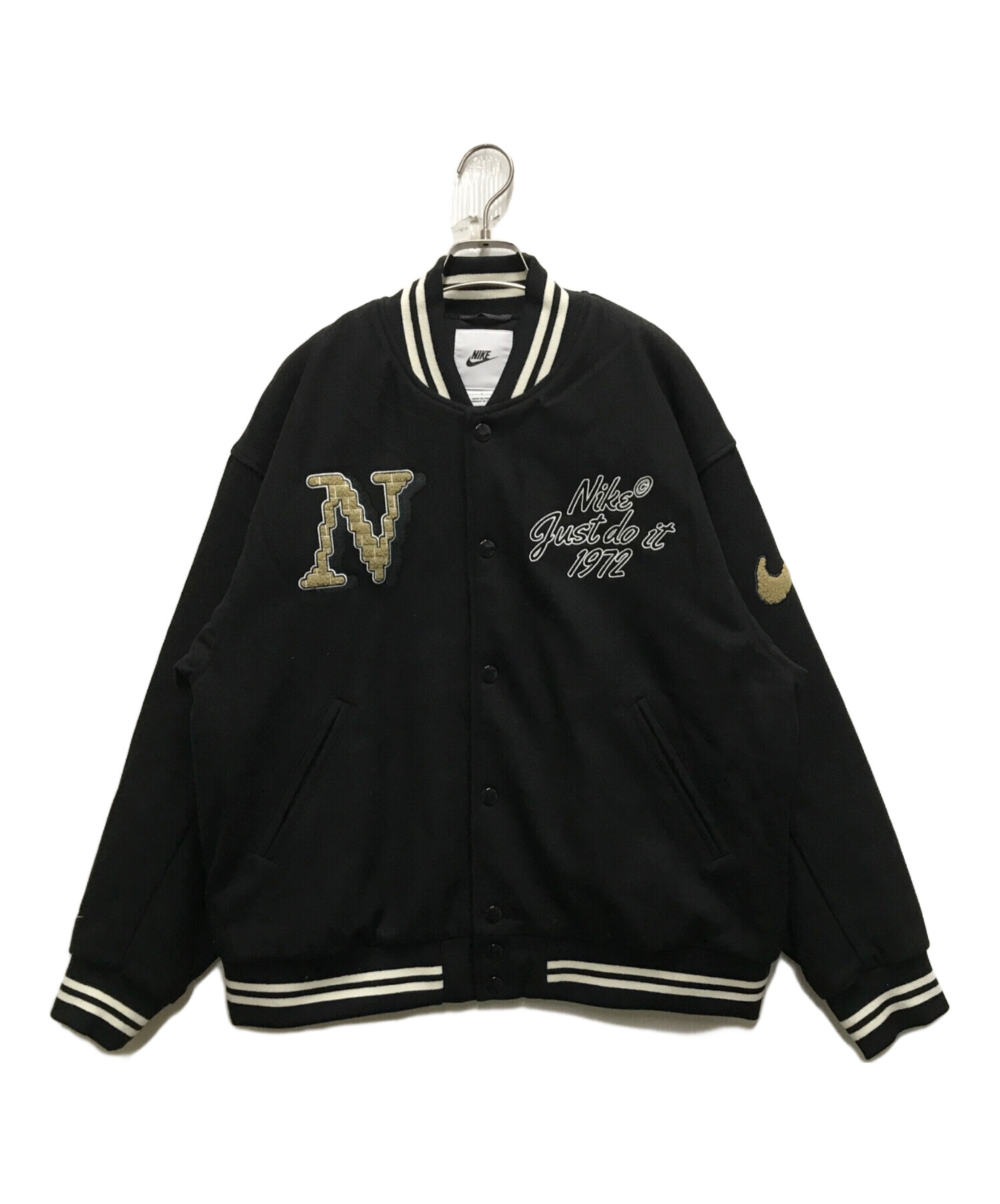 中古・古着通販】NIKE (ナイキ) CLUB VRSTY JKT NEO V ブラック サイズ