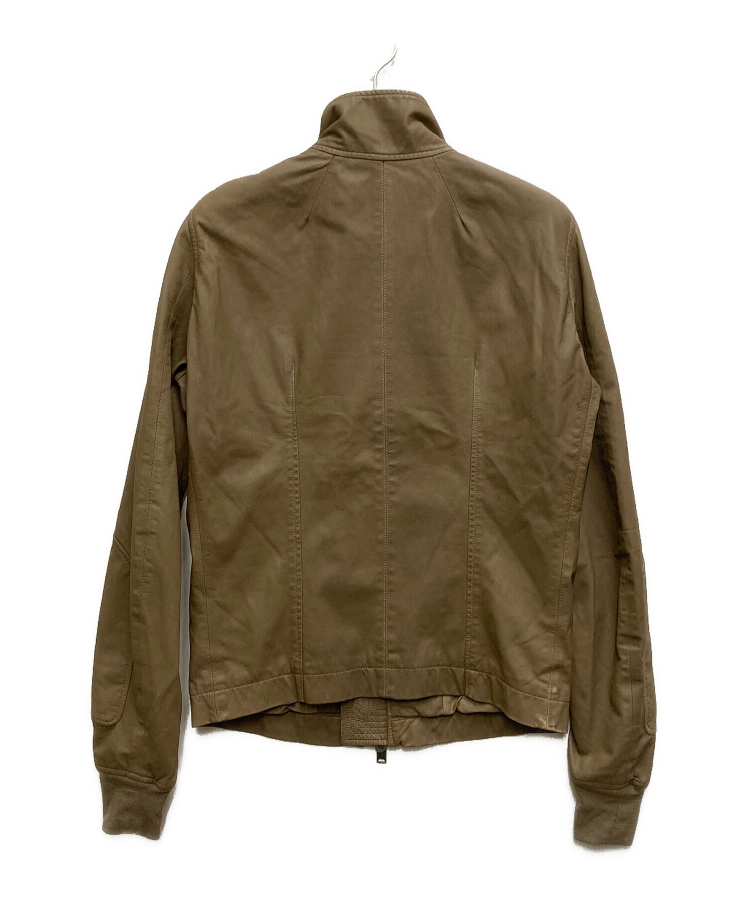 中古・古着通販】RICK OWENS (リックオウエンス) レザージャケット