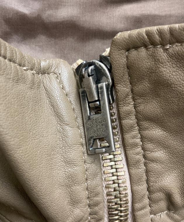 中古・古着通販】RICK OWENS (リックオウエンス) レザージャケット