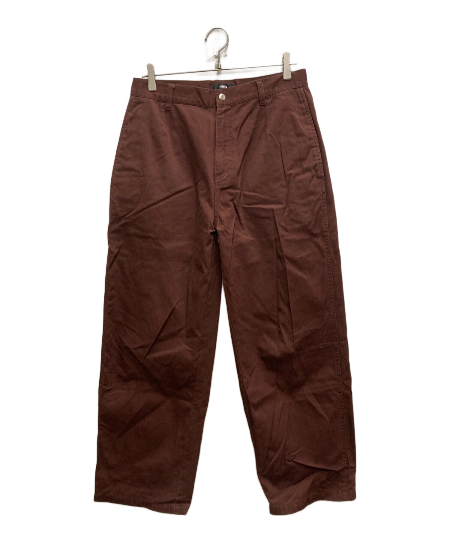中古・古着通販】stussy (ステューシー) CHINO WORK PANT ブラウン