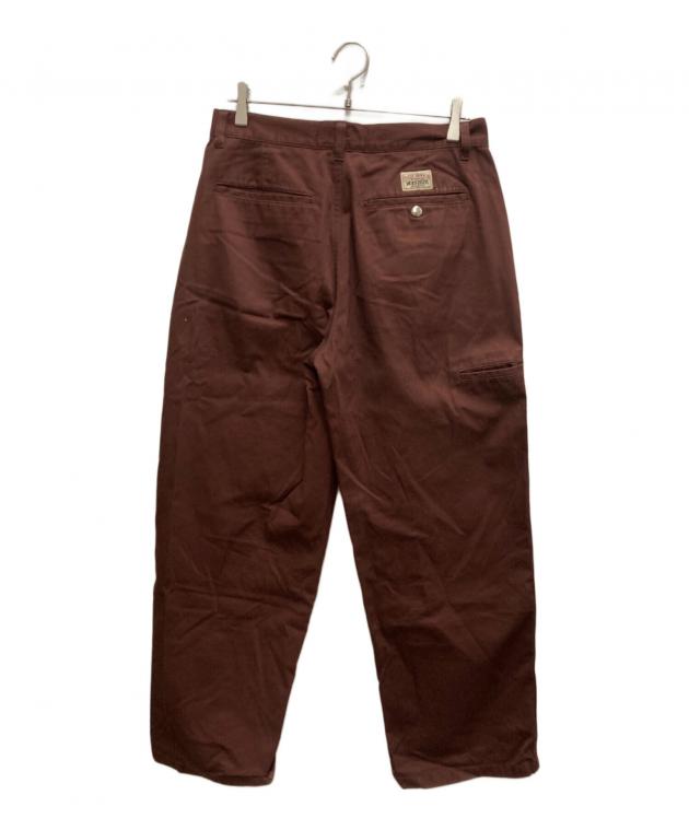 中古・古着通販】stussy (ステューシー) CHINO WORK PANT ブラウン
