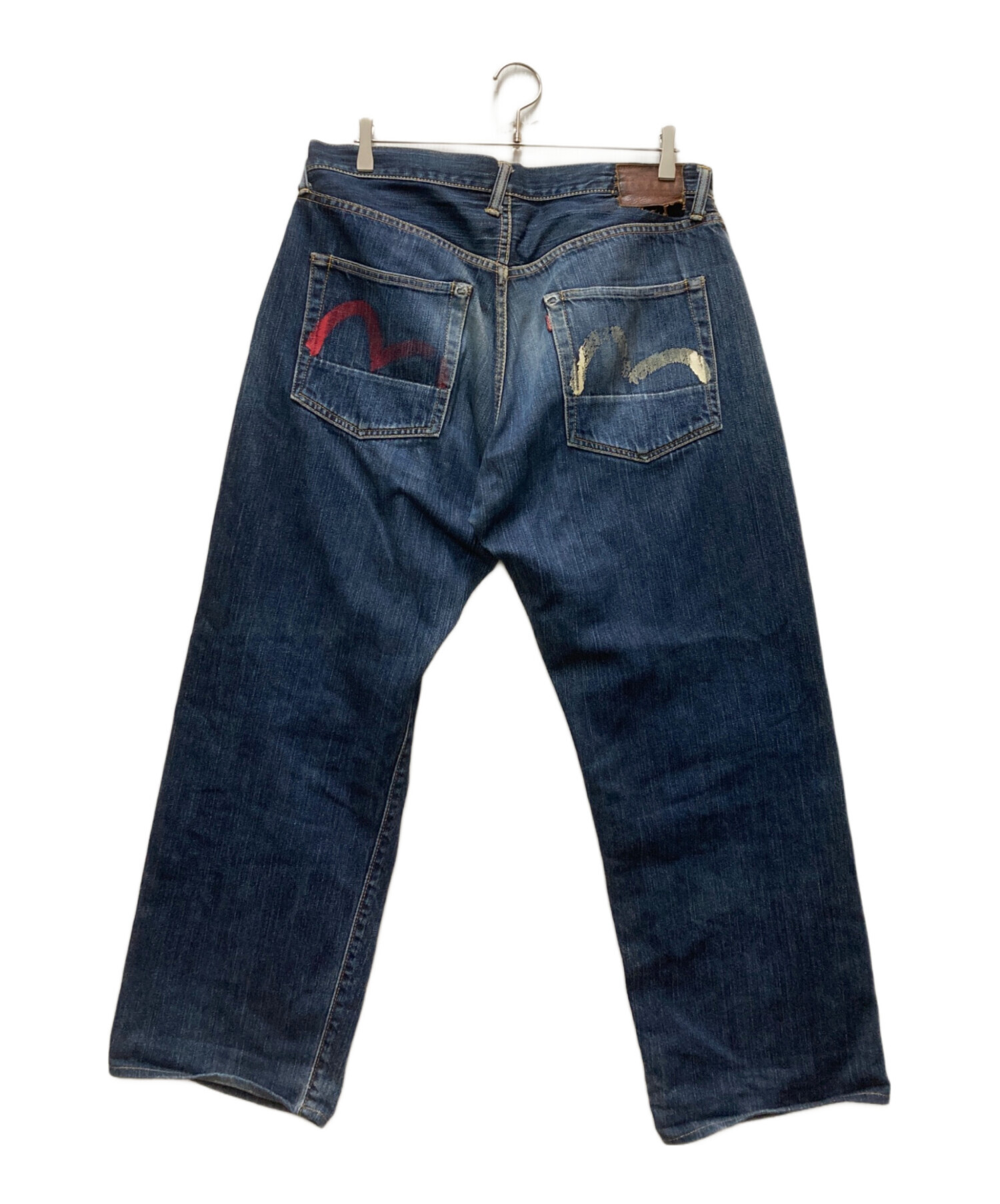 中古・古着通販】EVISU (エヴィス) カモメプリントデニムパンツ