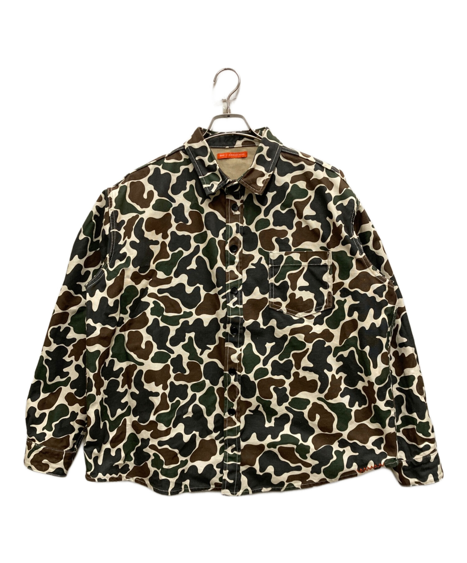 中古・古着通販】RHC Ron Herman (アールエイチシー ロンハーマン) JERROD PAHL (ジェロッド ポール) カモ ヴェニス  ボタンシャツ カーキ サイズ:L｜ブランド・古着通販 トレファク公式【TREFAC FASHION】スマホサイト