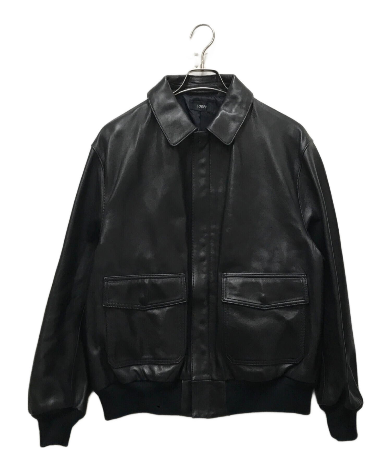 中古・古着通販】LOEFF (ロエフ) ラムレザー フライトジャケット