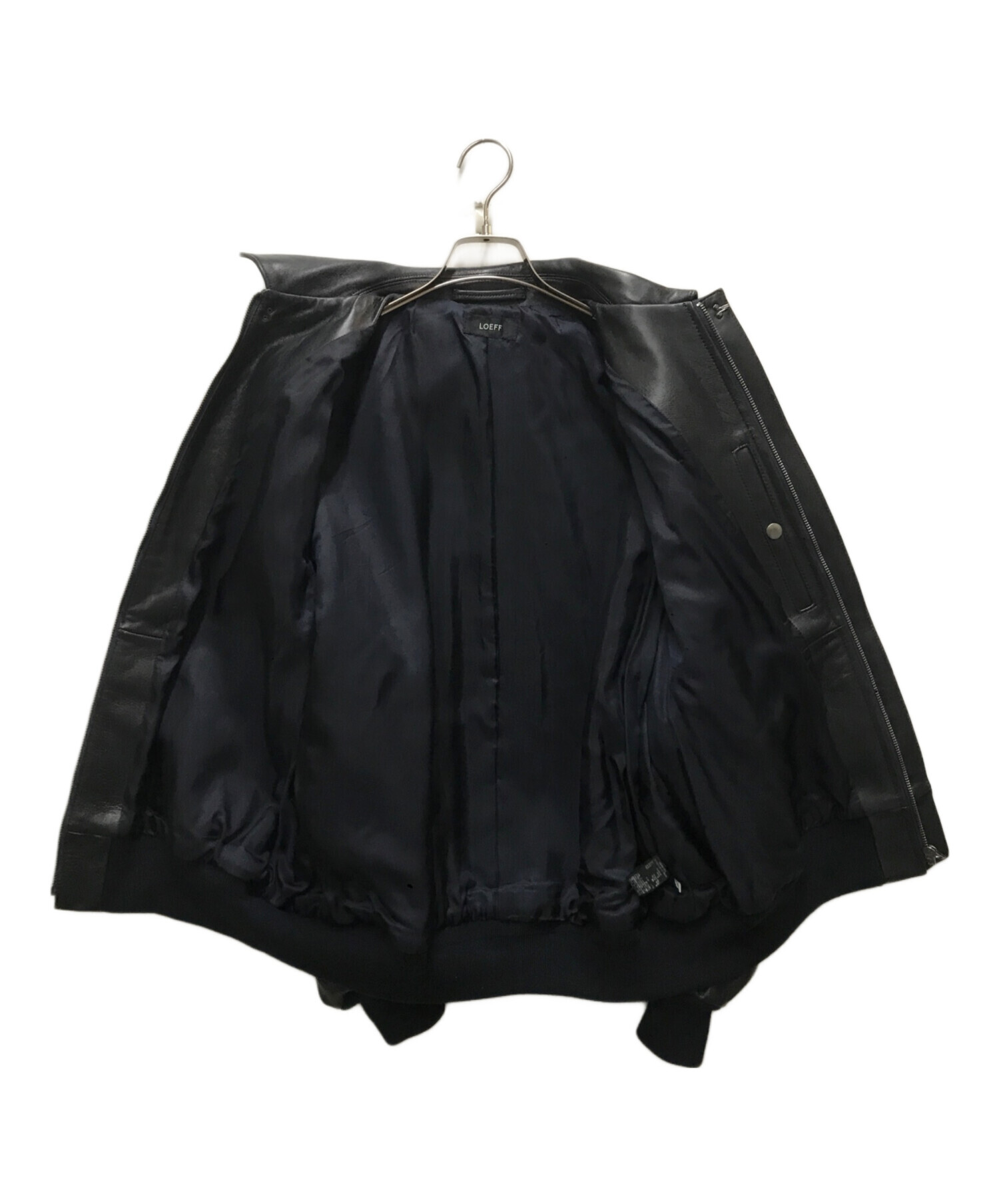 中古・古着通販】LOEFF (ロエフ) ラムレザー フライトジャケット