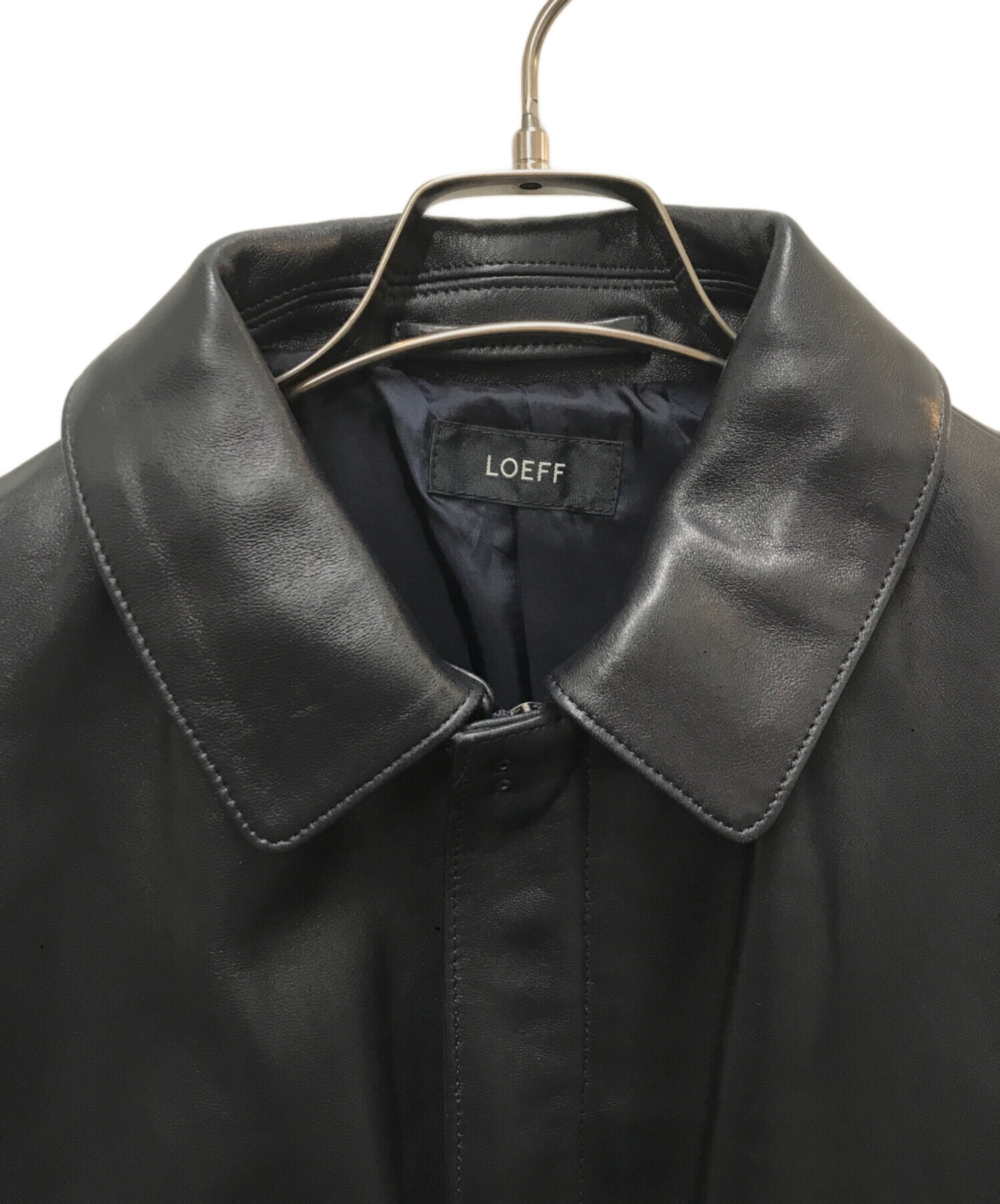 中古・古着通販】LOEFF (ロエフ) ラムレザー フライトジャケット