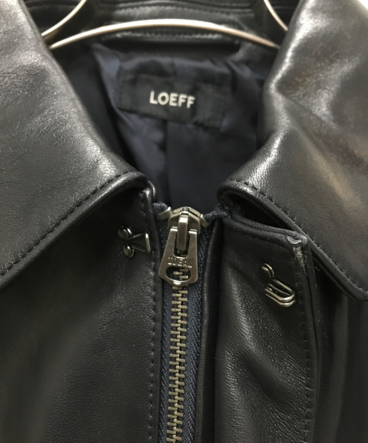 中古・古着通販】LOEFF (ロエフ) ラムレザー フライトジャケット
