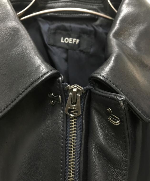 中古・古着通販】LOEFF (ロエフ) ラムレザー フライトジャケット