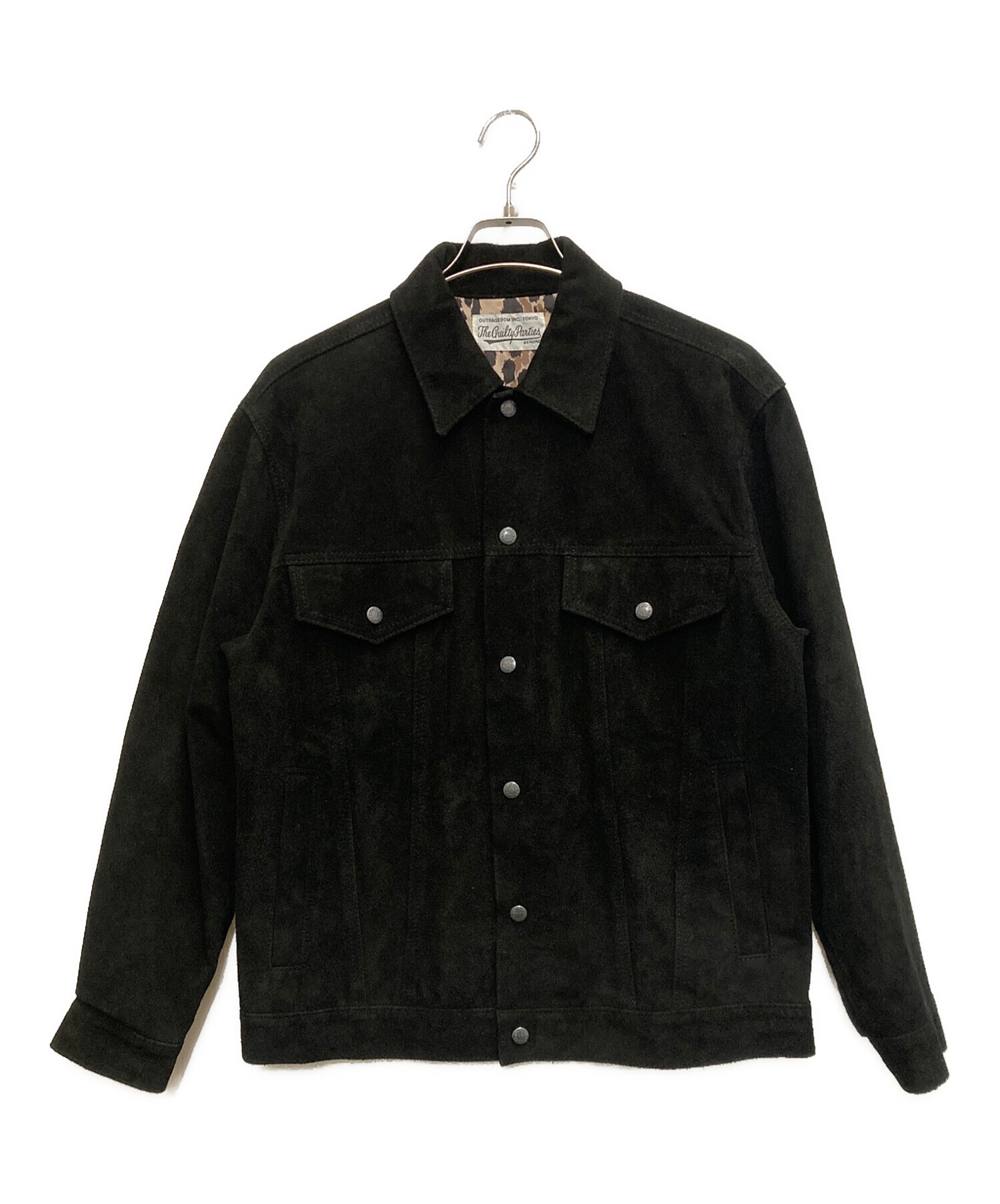 中古・古着通販】WACKO MARIA (ワコマリア) SUEDE LEATHER TRUCKER