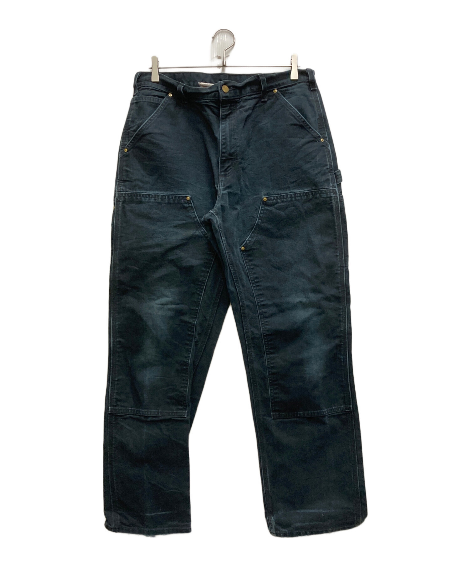 Carhartt ダックパンツネイビーフェード W40usa古着vintage Carhartt ダックパンツネイビーフェード W40usa古着vintage