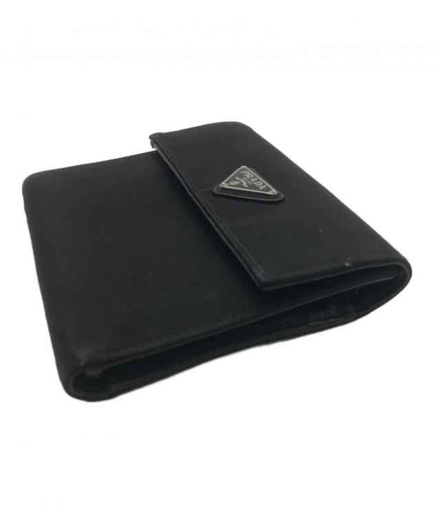 中古・古着通販】PRADA (プラダ) テスートナイロン3つ折り財布