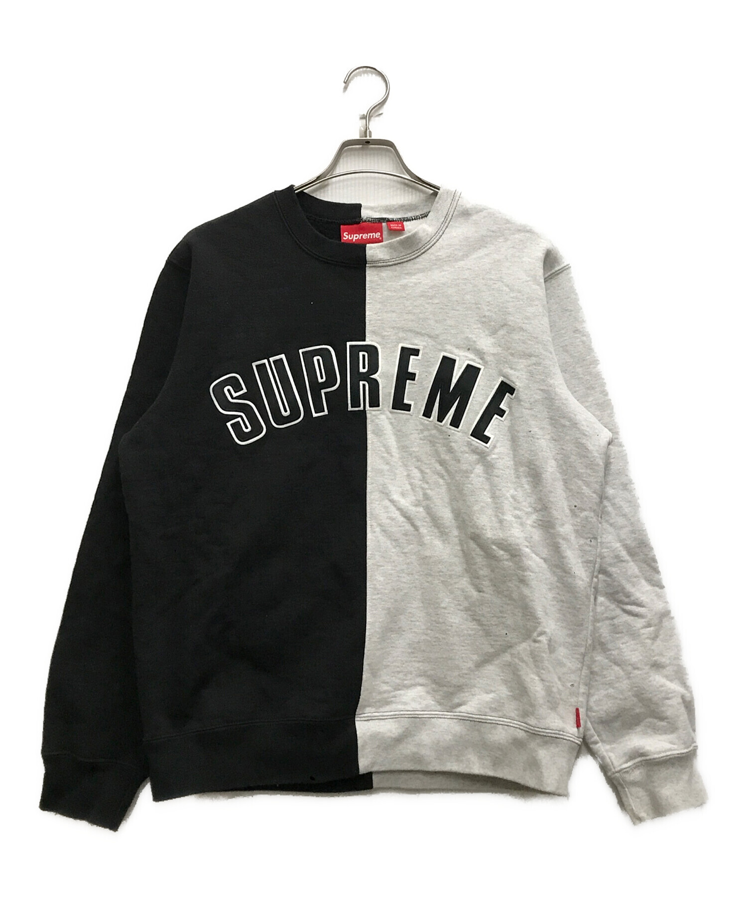 未使用Supreme18AW Split Crewneck Sweatshirt 中古・古着通販】Supreme (シュプリーム) Split Crewneck Sweatshirt