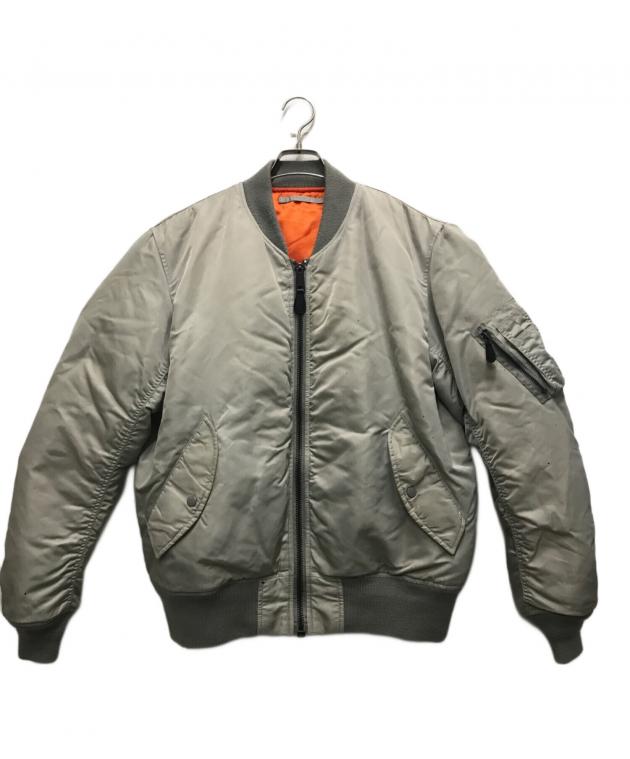 中古・古着通販】AVIREX (アヴィレックス) MA-1ジャケット グレー