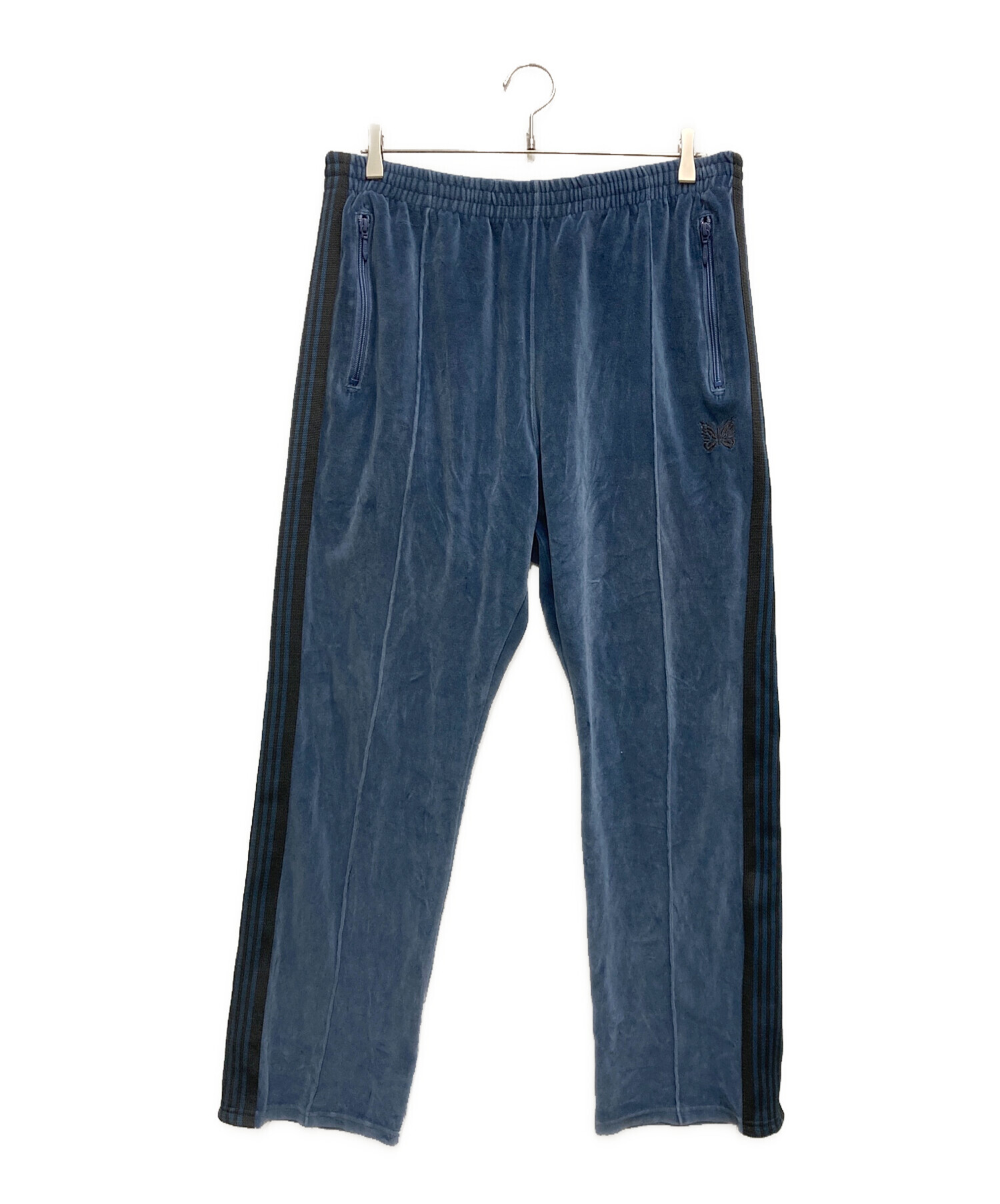 中古・古着通販】Needles (ニードルズ) Narrow Track Pant-C/Pe Velour