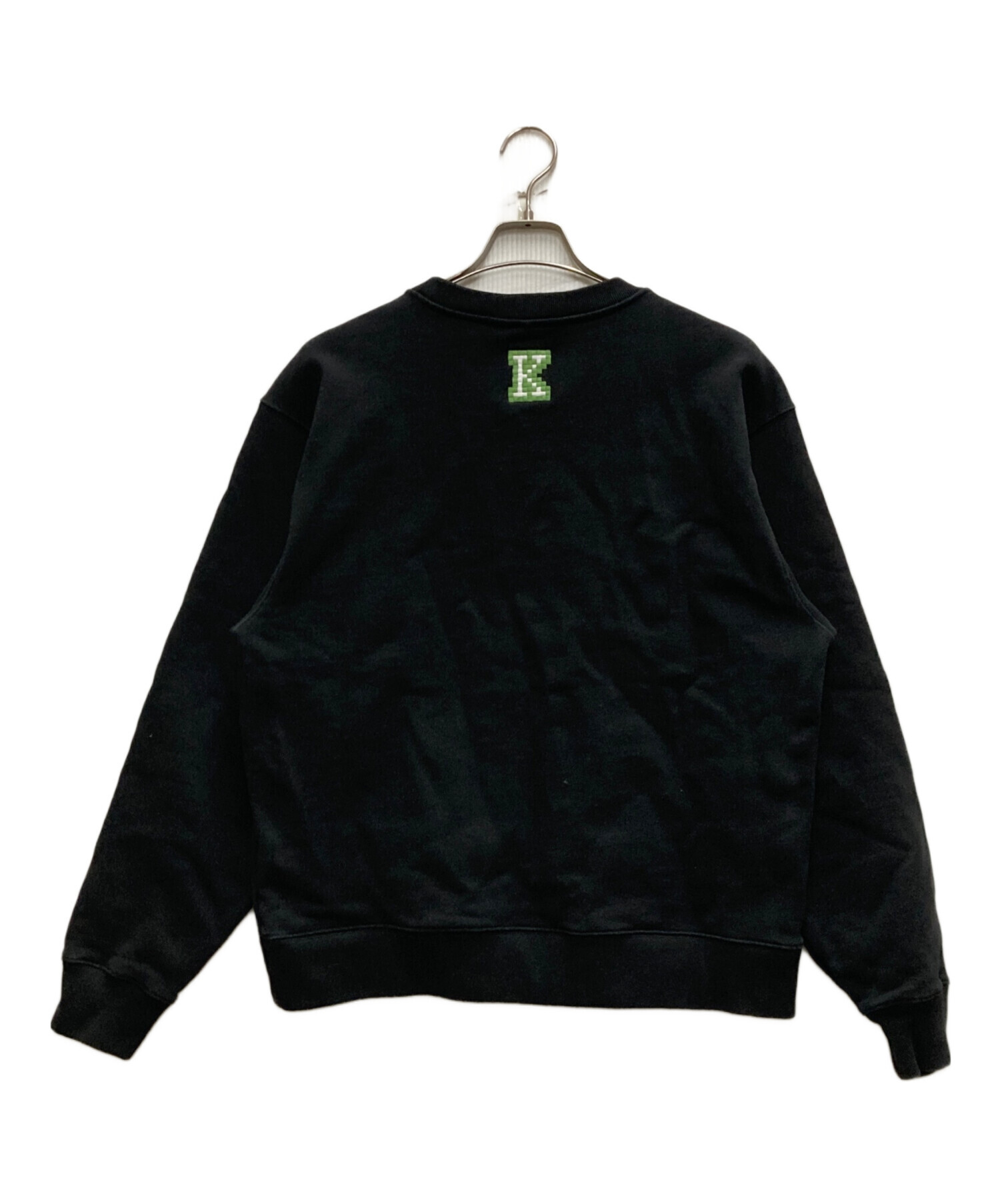 中古・古着通販】KENZO (ケンゾー) PIXELスウェット ブラック サイズ:M 