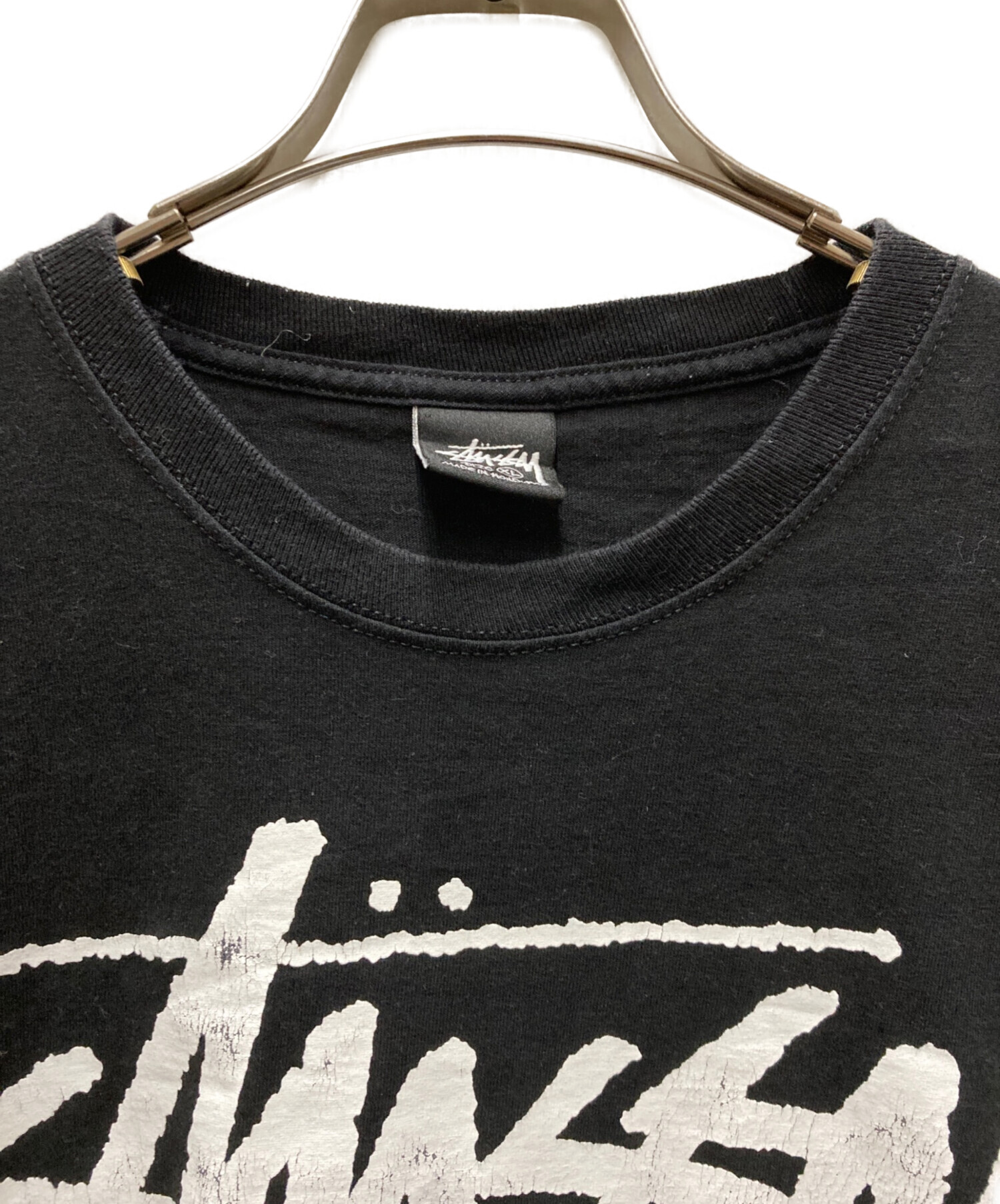 中古・古着通販】stussy (ステューシー) WORLD TOUR TEE ブラック