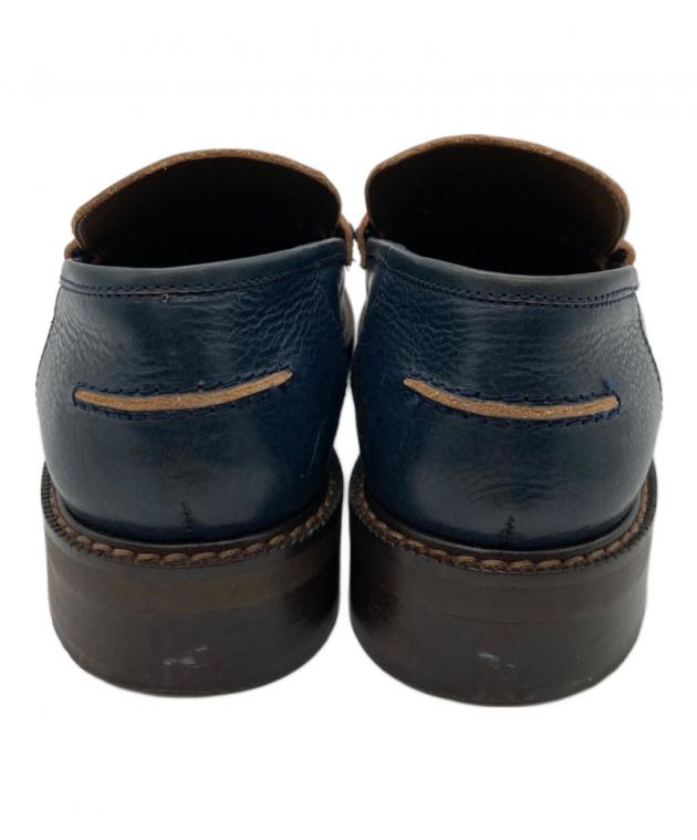 中古・古着通販】MARNI (マルニ) ローファー ネイビー サイズ:38