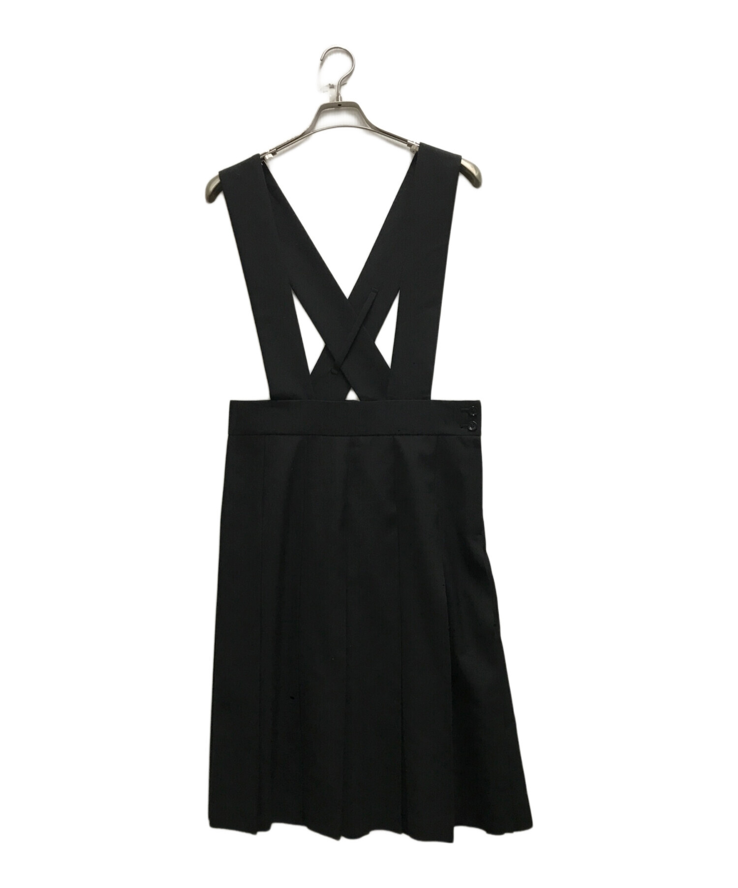 【COMME des GARÇONS】ジャンパースカート　プリーツ 中古・古着通販】COMME des GARCONS (コムデギャルソン) プリーツ