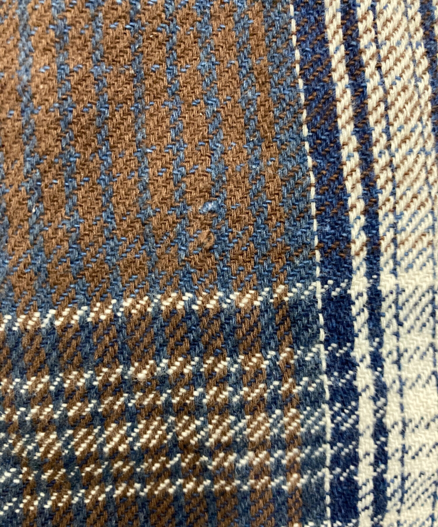 中古・古着通販】45R (フォーティファイブ・アール) 藍ざっくりネルの