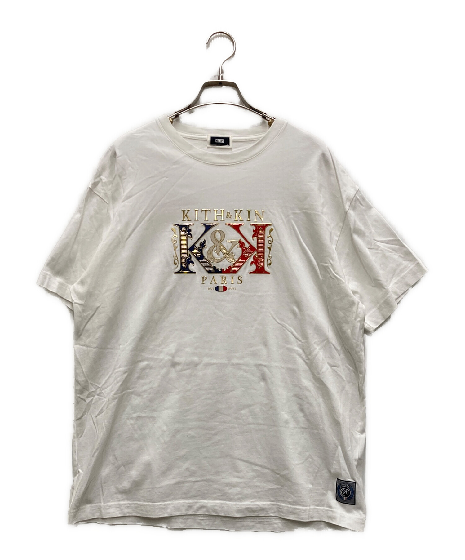 中古・古着通販】KITH (キス) France Exclusive Tee Shirt ホワイト