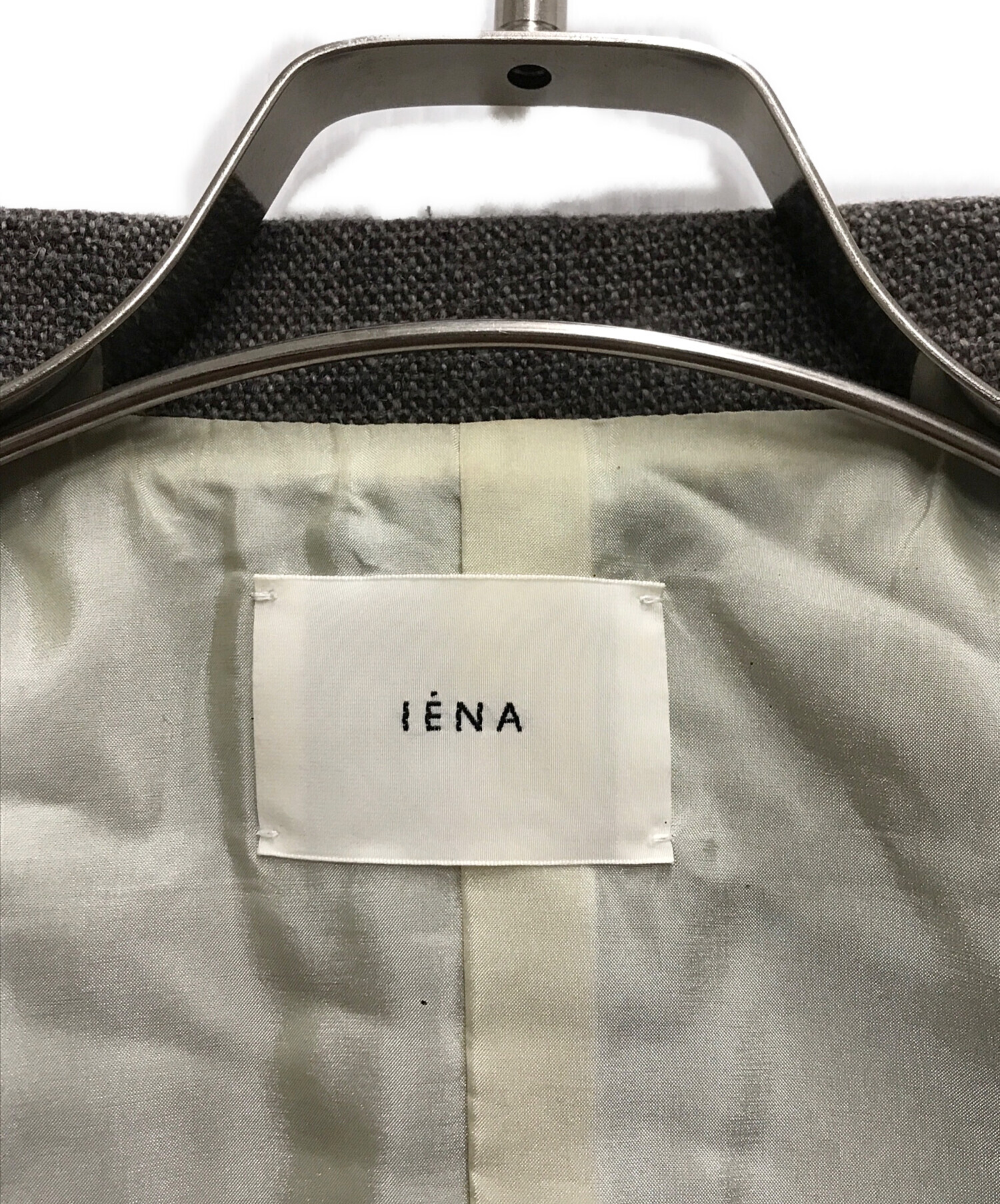 中古・古着通販】IENA (イエナ) 杢ツイード W前ジャケット ブラウン
