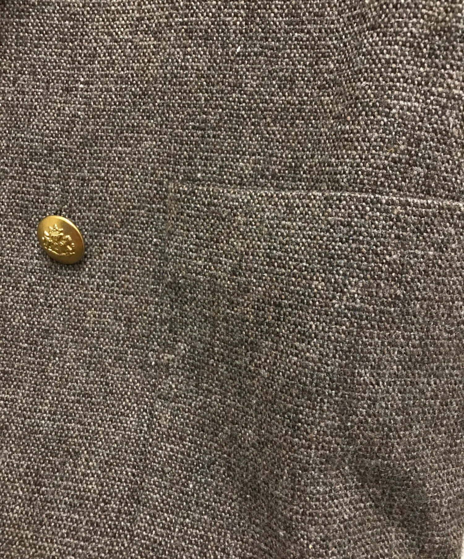 中古・古着通販】IENA (イエナ) 杢ツイード W前ジャケット ブラウン