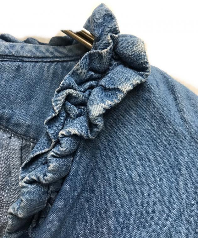 中古・古着通販】KAPITAL (キャピタル) デニムシャツ ブルー サイズ:XS