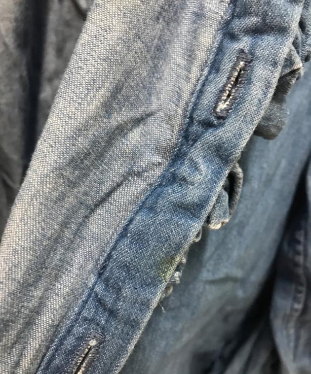 中古・古着通販】KAPITAL (キャピタル) デニムシャツ ブルー サイズ:XS