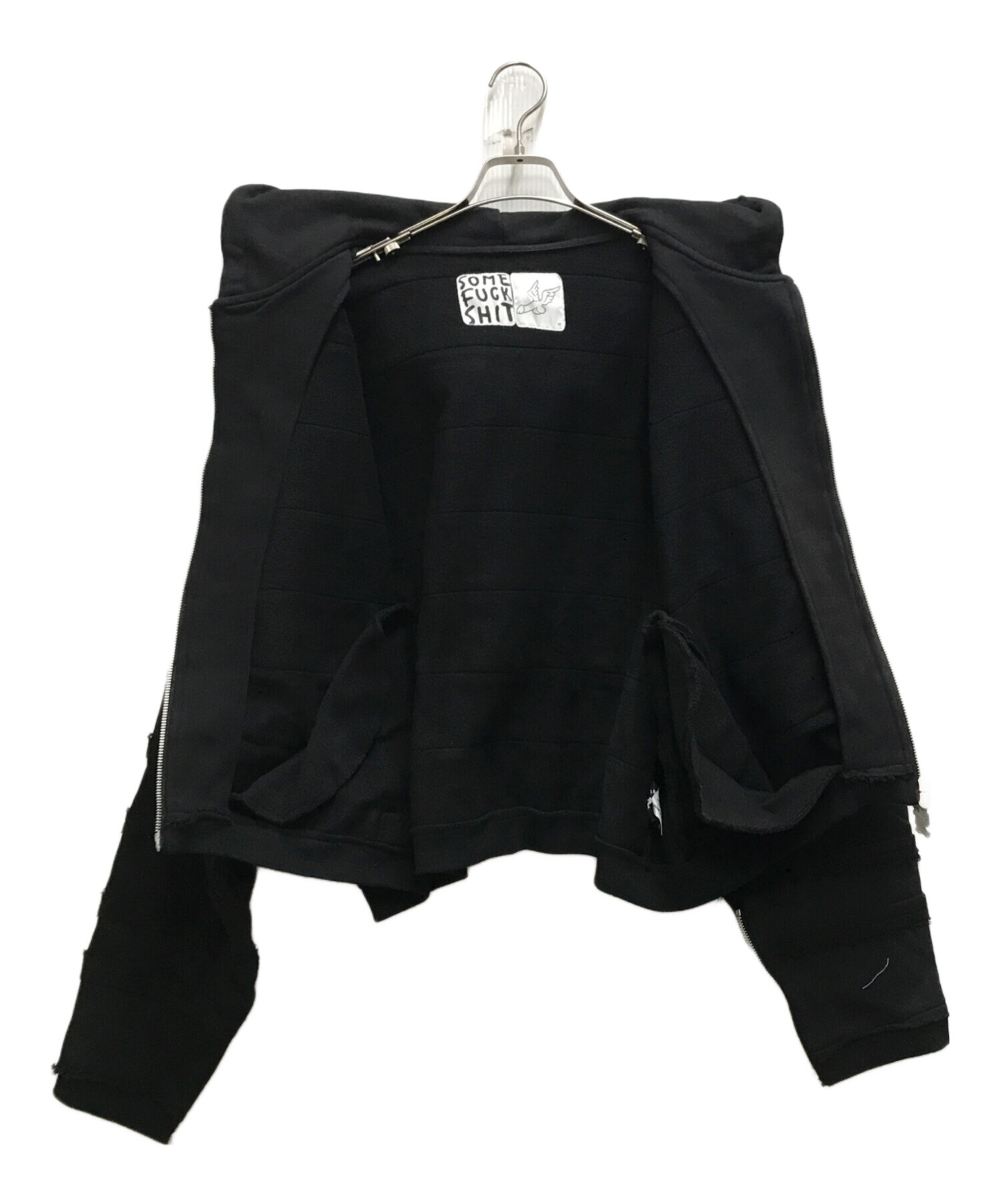 中古・古着通販】SOME FUCK SHIT (ソムファックシット) ジップパーカー