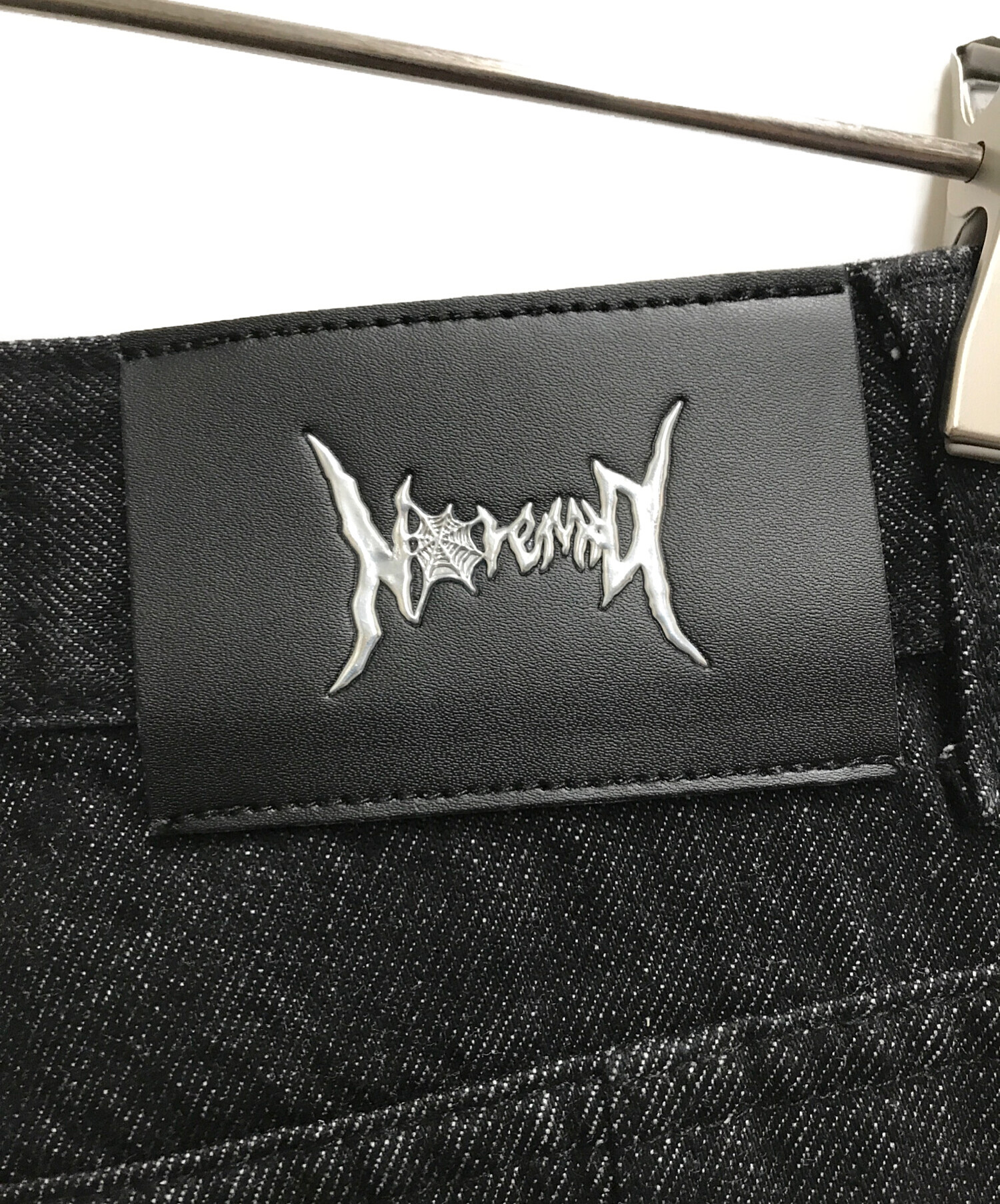 中古・古着通販】NOREMID (ノーリミッド) デニムパンツ ブラック