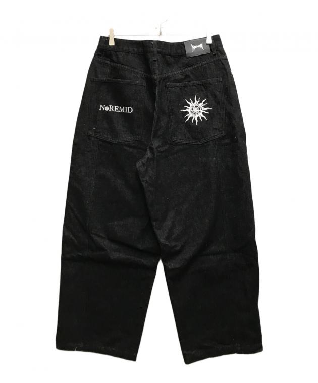 M*o様 【新品】ノーリミッド　NOREMID デニムパンツ　 Lサイズ 中古・古着通販】NOREMID (ノーリミッド) デニムパンツ ブラック