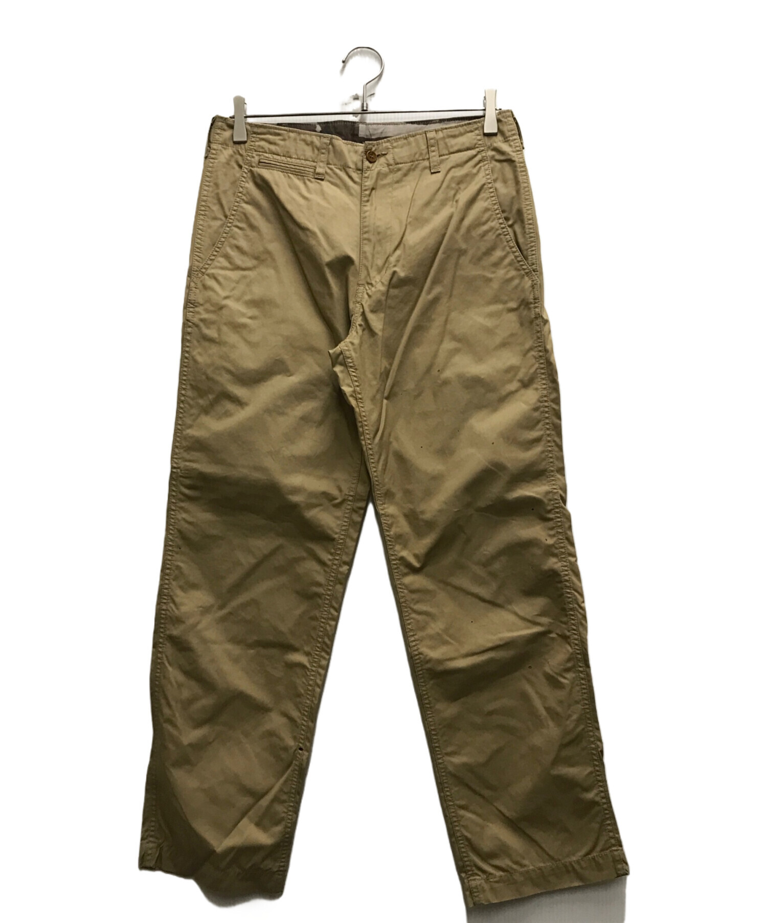 コム デ ギャルソン オム プリュス ベージュ チノパン 中古・古着通販】COMME des GARCONS HOMME (コムデギャルソン オム
